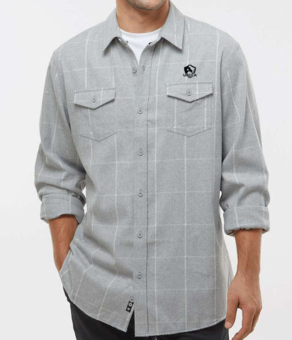 USCCA Yarn-Dyed Long Sleeve Flannel Shirt