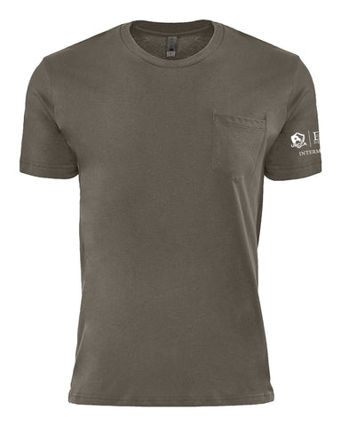 USCCA Unisex Cotton Pocket T-Shirt